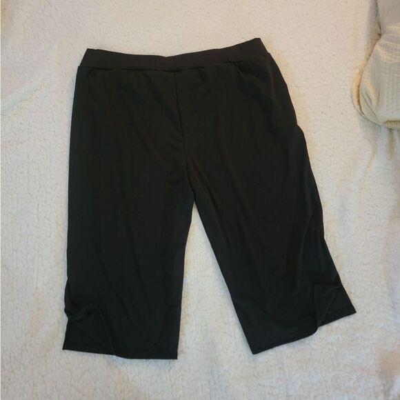 🆕️👖Black Knit Wide Leg Pants, Sz 3XL - Picture 4 of 5